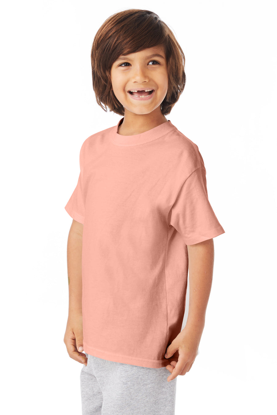 Youth Authentic Short Sleeve Tee - Candy Orange