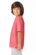 Youth Authentic Short Sleeve Tee - Charisma Coral
