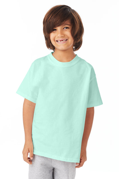 Youth Authentic Short Sleeve Tee - Clean Mint