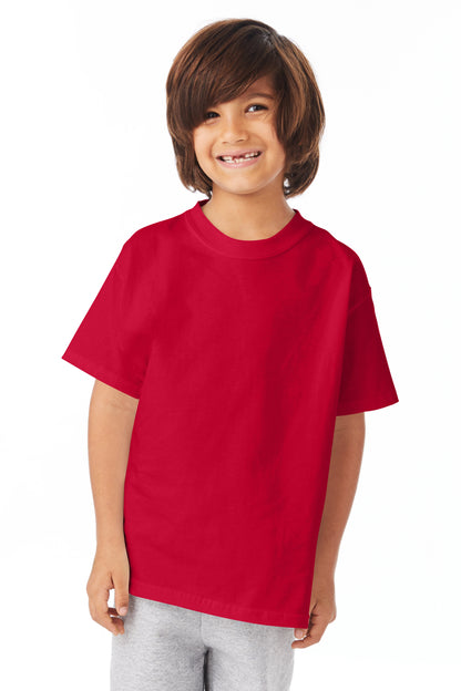 Youth Authentic Short Sleeve Tee - Deep Red