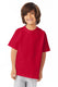 Hanes 54500 - Youth Authentic Short Sleeve Tee - Deep Red