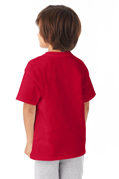 Youth Authentic Short Sleeve Tee - Deep Red