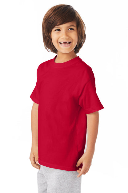 Youth Authentic Short Sleeve Tee - Deep Red