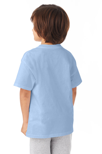 Youth Authentic Short Sleeve Tee - Light Blue