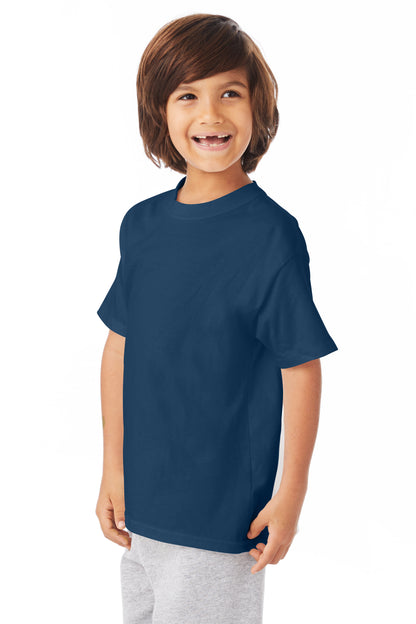 Youth Authentic Short Sleeve Tee - Navy