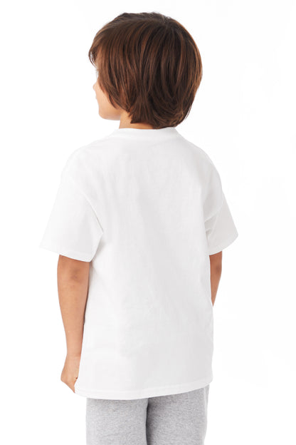Youth Authentic Short Sleeve Tee - White