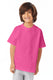 Hanes 54500 - Youth Authentic Short Sleeve Tee - Wow Pink