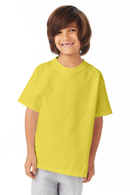 Youth Authentic Short Sleeve Tee - Yellow