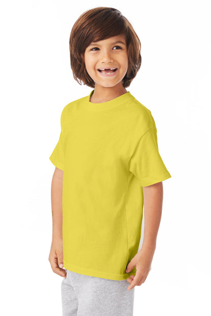 Youth Authentic Short Sleeve Tee - Yellow