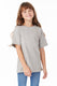 Hanes 5480 - Youth Short Sleeve Essential-T - Light Steel