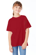 Youth Short Sleeve Essential-T - Red Pepper Heather