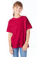 Hanes 5480 - Youth Short Sleeve Essential-T - Athletic Crimson