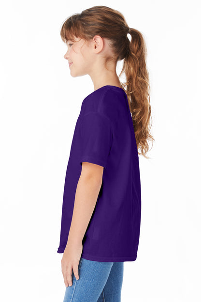 Youth Short Sleeve Essential-T - Athletic Purple