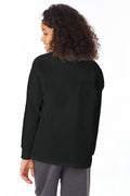 Youth Authentic Long Sleeve Tee - Black
