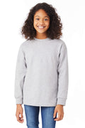 Youth Authentic Long Sleeve Tee - Light Steel