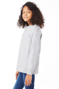 Youth Authentic Long Sleeve Tee - Light Steel