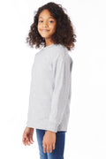 Youth Authentic Long Sleeve Tee - Light Steel