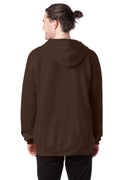 Ultimate Cotton® 90/10 Full-Zip Hoodie - Dark Chocolate