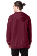 Ultimate Cotton® 90/10 Full-Zip Hoodie - Maroon
