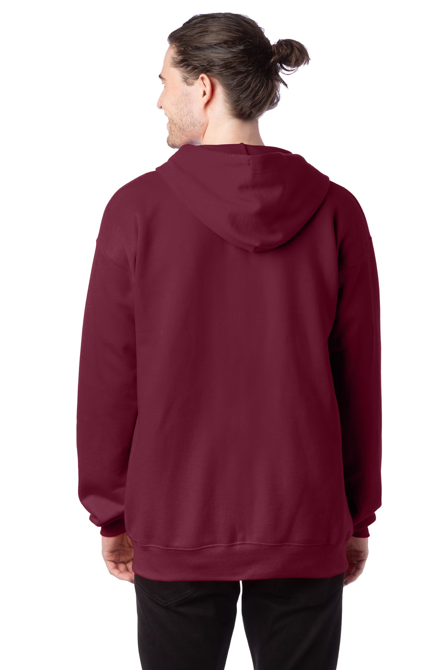Ultimate Cotton® 90/10 Full-Zip Hoodie - Maroon