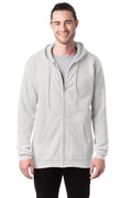 Ultimate Cotton® 90/10 Full-Zip Hoodie - White