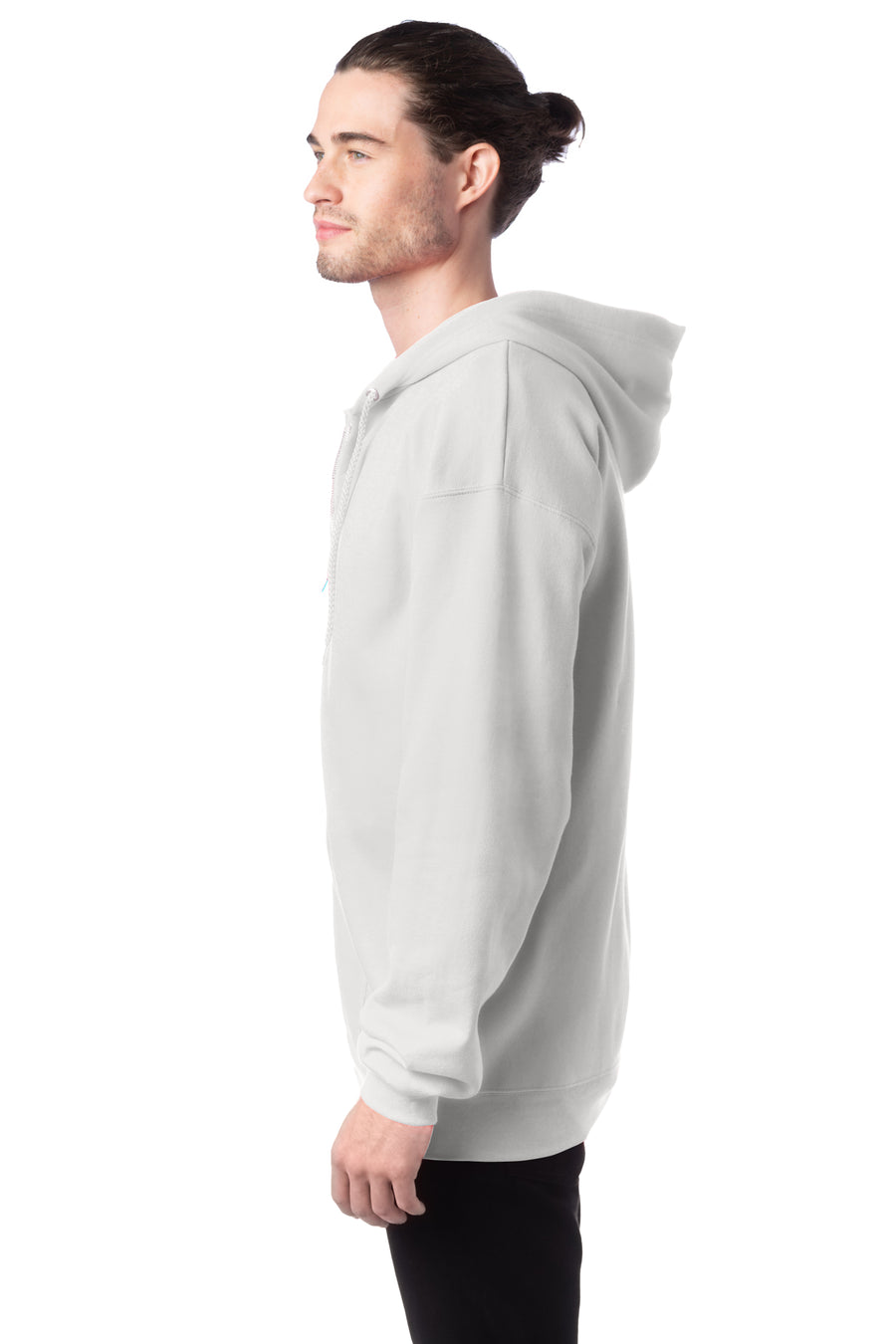Ultimate Cotton® 90/10 Full-Zip Hoodie - White