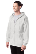 Ultimate Cotton® 90/10 Full-Zip Hoodie - White