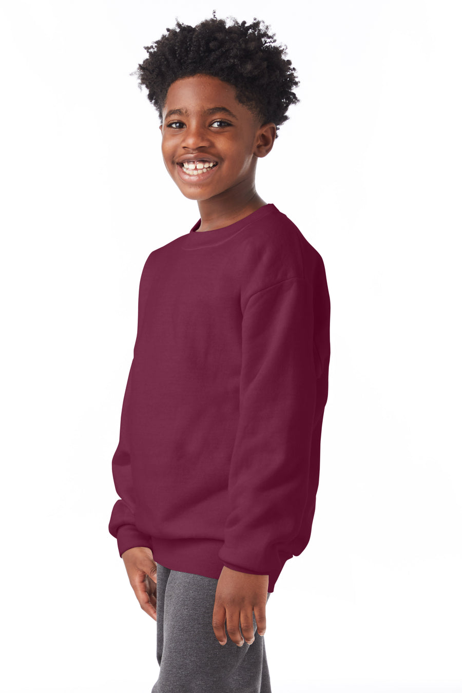 Youth EcoSmart® 50/50 Sweatshirt - Maroon