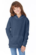 Youth EcoSmart® 50/50 Pullover Hoodie - Heather Navy