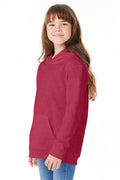 Youth EcoSmart® 50/50 Pullover Hoodie - Heather Red