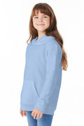 Youth EcoSmart® 50/50 Pullover Hoodie - Light Blue