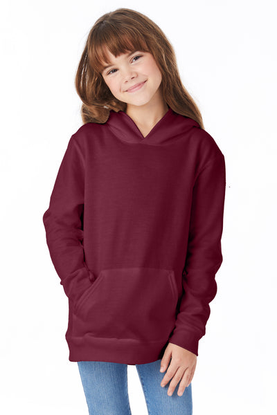 Youth EcoSmart® 50/50 Pullover Hoodie - Maroon