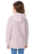 Youth EcoSmart® 50/50 Pullover Hoodie - Pale Pink