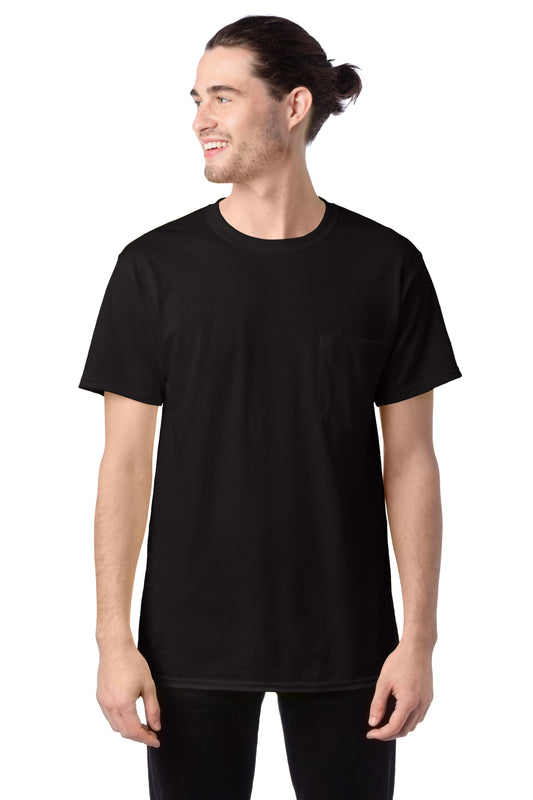 Workwear Short Sleeve Pocket Tee - Black