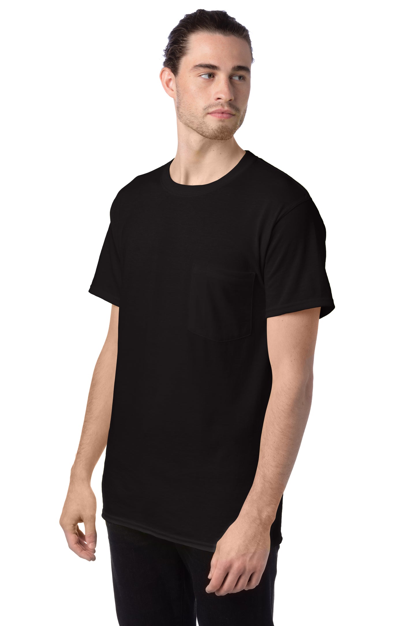 Workwear Short Sleeve Pocket Tee - Black