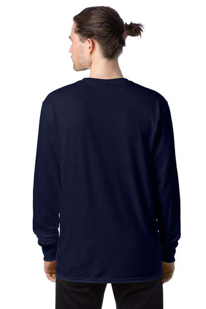 Workwear Long Sleeve Pocket Tee - Navy