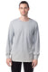 Hanes W120 - Workwear Long Sleeve Pocket Tee - Light Steel