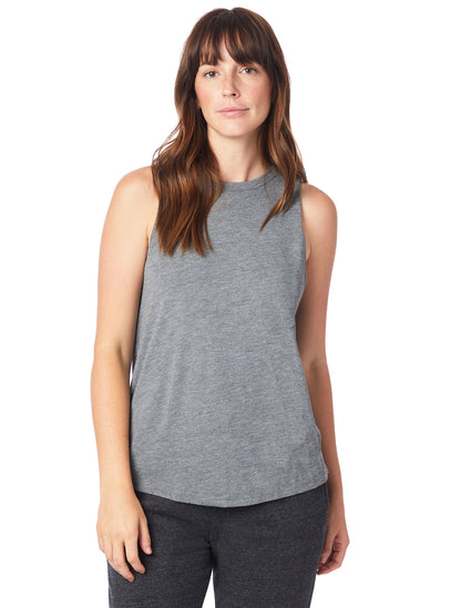 Women's Slinky-Jersey Muscle Tank - Ash Heather