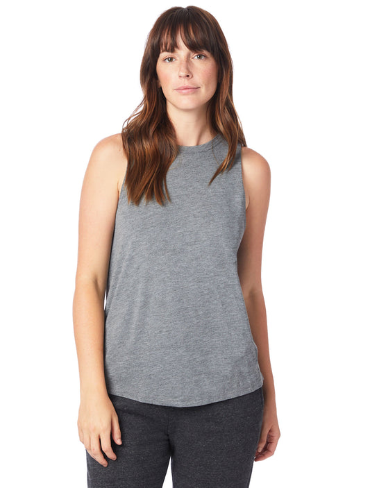 Women's Slinky-Jersey Muscle Tank - Ash Heather