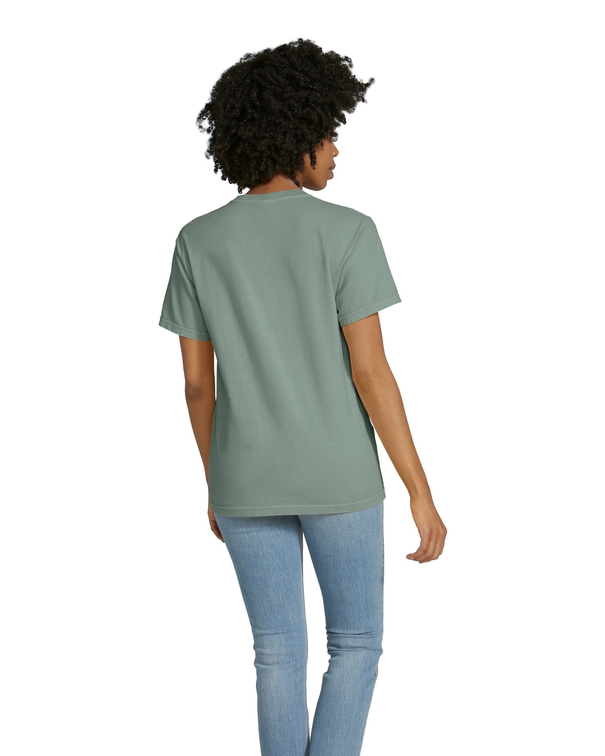 Unisex Heavyweight RS Pocket T-Shirt - Bay