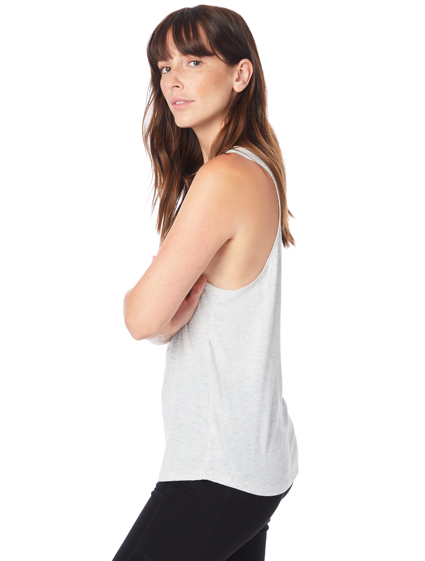 Women's Slinky-Jersey Muscle Tank - Oatmeal Heather