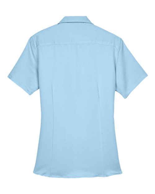 Harriton M570W Cloud Blue — back