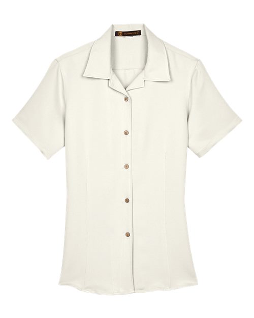 Harriton M570W Cream — front
