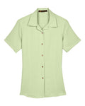 Harriton M570W Green Mist — front