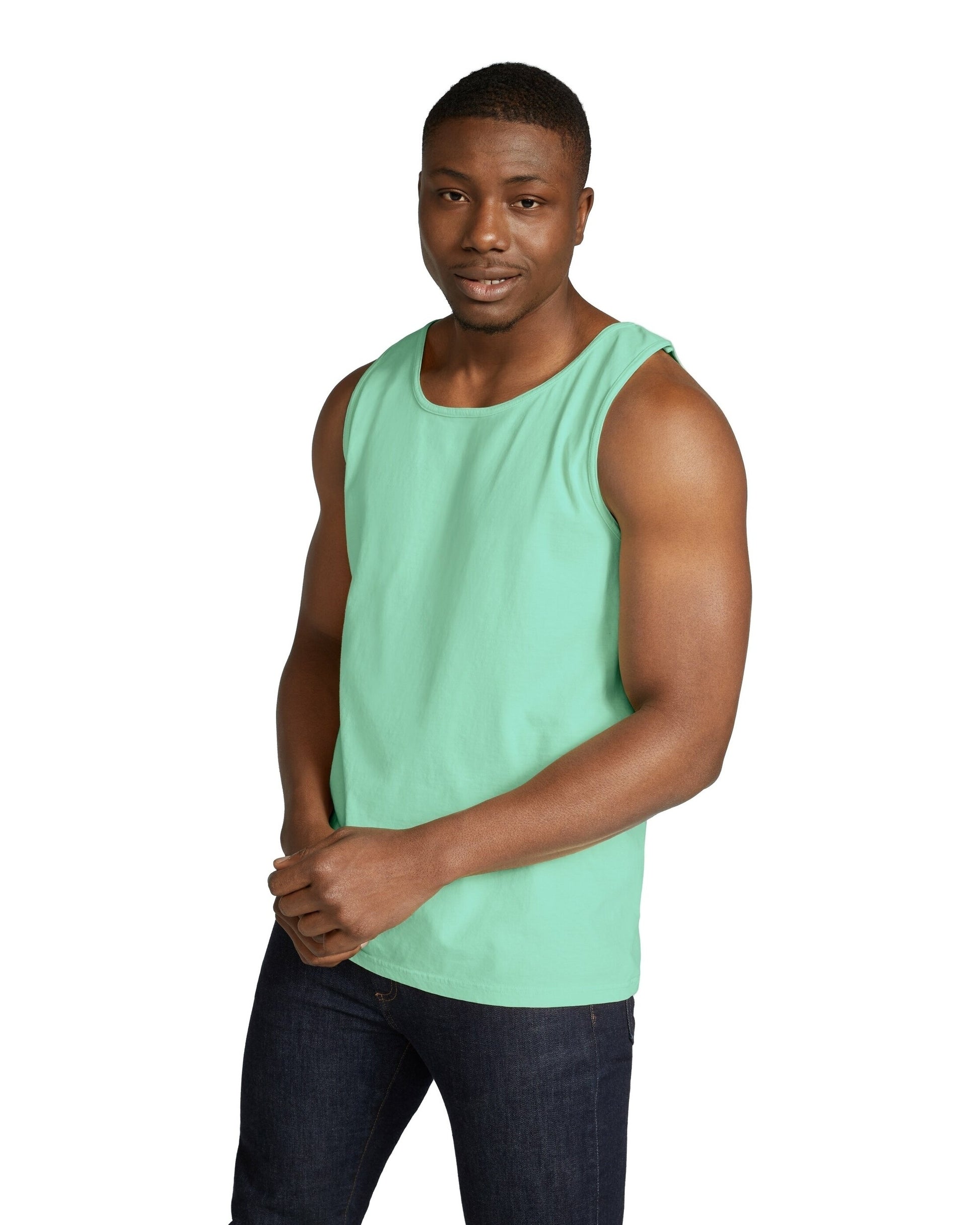 Unisex Heavyweight RS Tank - Island Reef