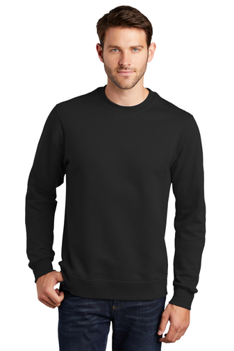 Unisex Fan Favorite Fleece Crewneck Sweatshirt - Jet Black