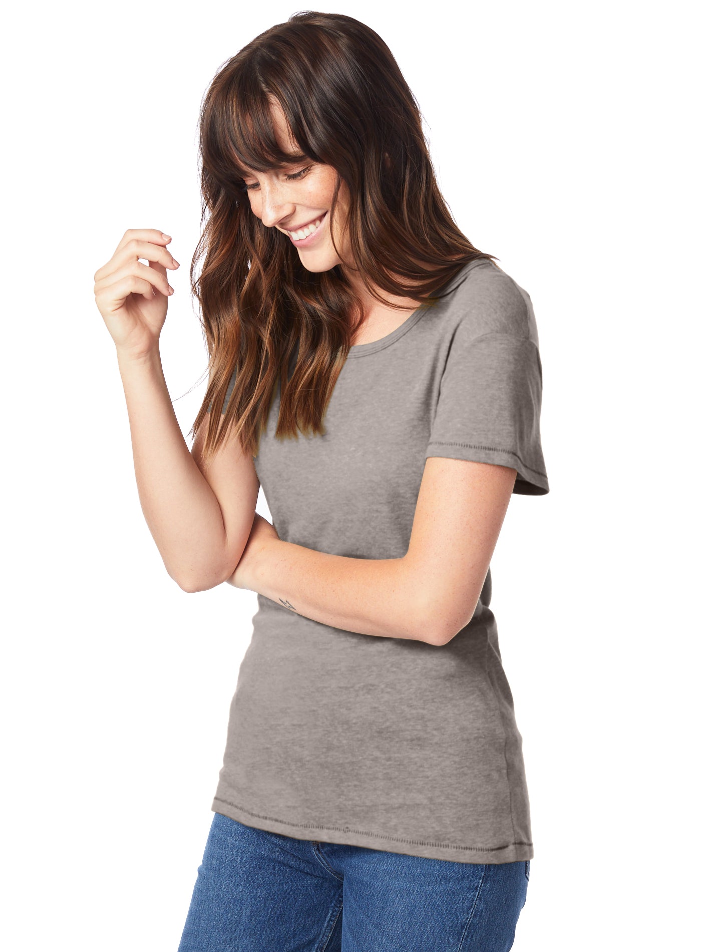 Women's Keepsake Vintage Jersey T-Shirt - Vintage Coal