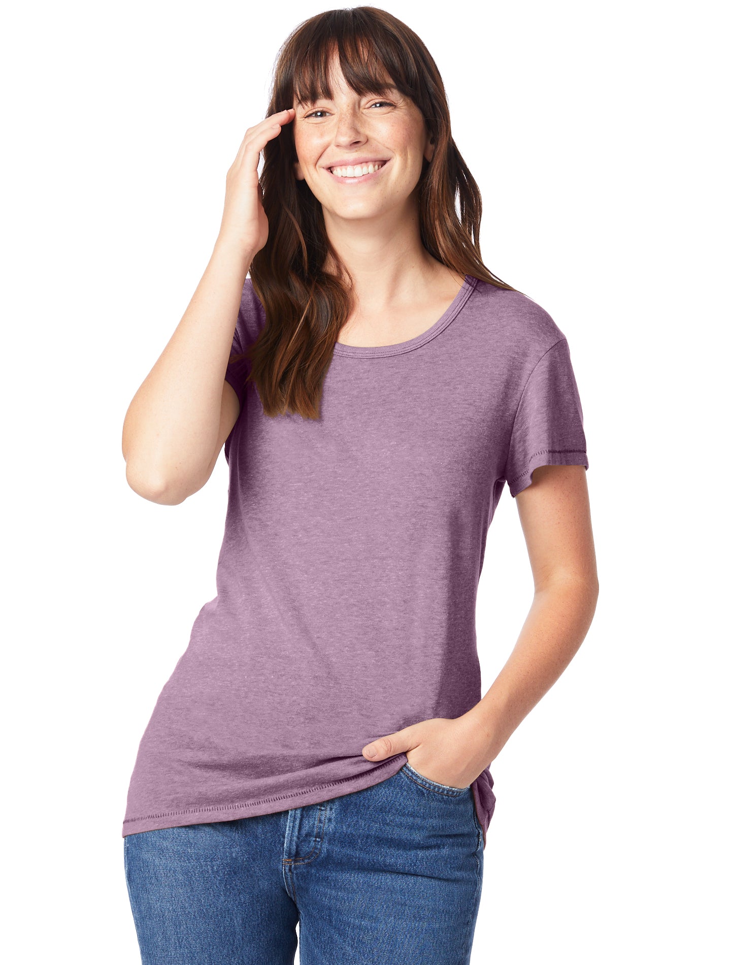 Women's Keepsake Vintage Jersey T-Shirt - Vintage Iris