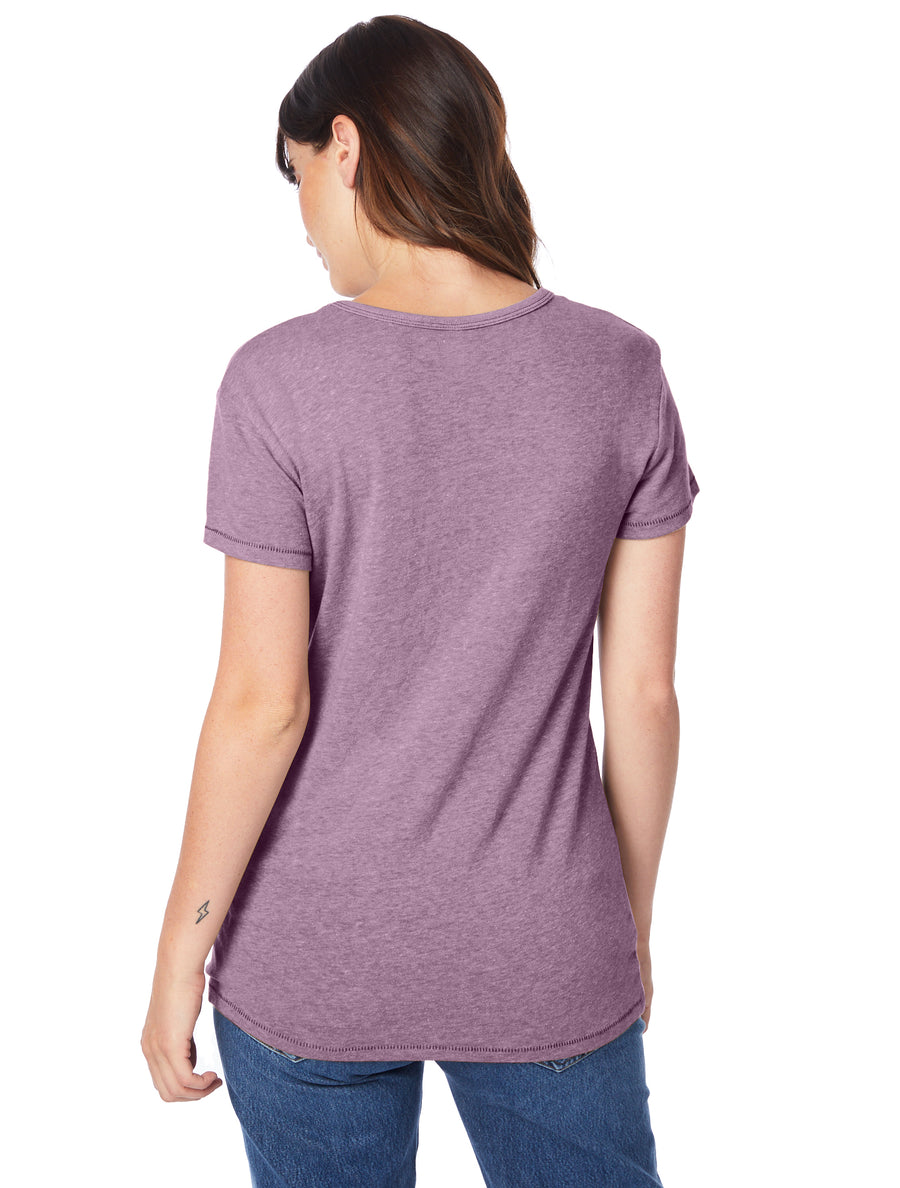 Women's Keepsake Vintage Jersey T-Shirt - Vintage Iris