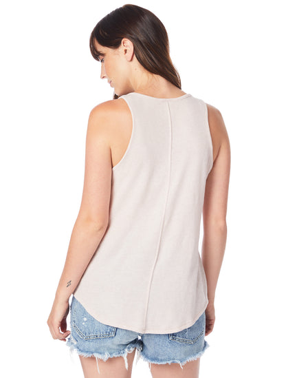 Women's Backstage Vintage Jersey Tank - Vintage Faded Pink